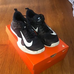 Black Nike Air Zoom Volleyball Shoes
